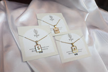 Load image into Gallery viewer, 18K Stainless Steel Letter Necklace